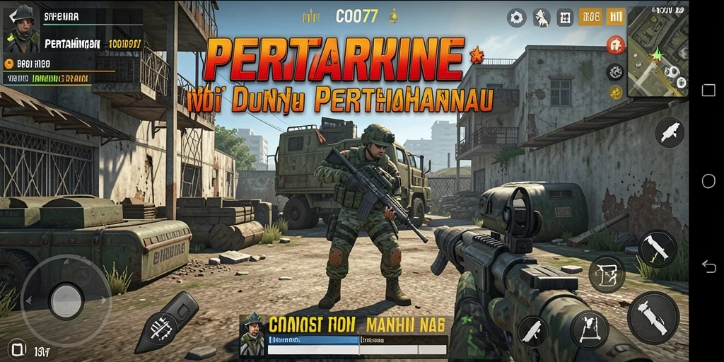 Gameplay seru dalam Tower Defense COO77 dengan menara yang bervariasi.