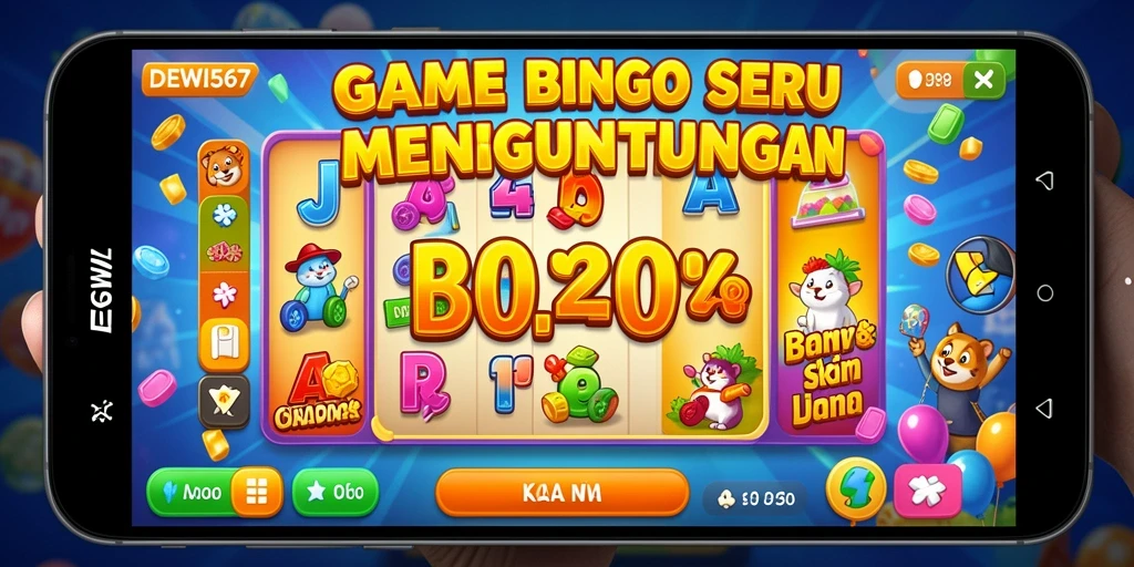 Screenshot gameplay DEWI567 yang menampilkan keseruan bermain Bingo.
