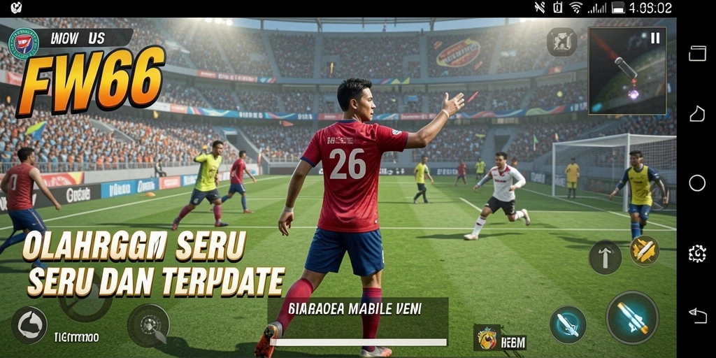Gambar bagus dari gameplay mendebarkan FW66 dalam dunia olahraga.