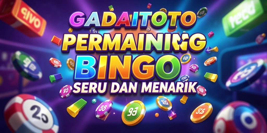 Tampilan menarik GADAITOTO saat bermain Bingo di layar.