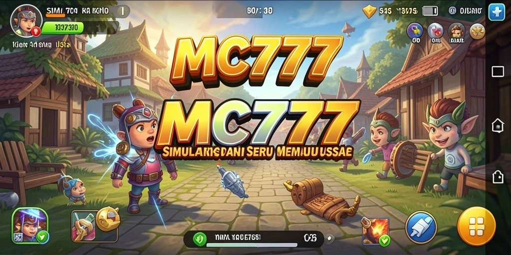 Gameplay seru dari MC777 yang menunjukkan pengalaman simulasi nyata.