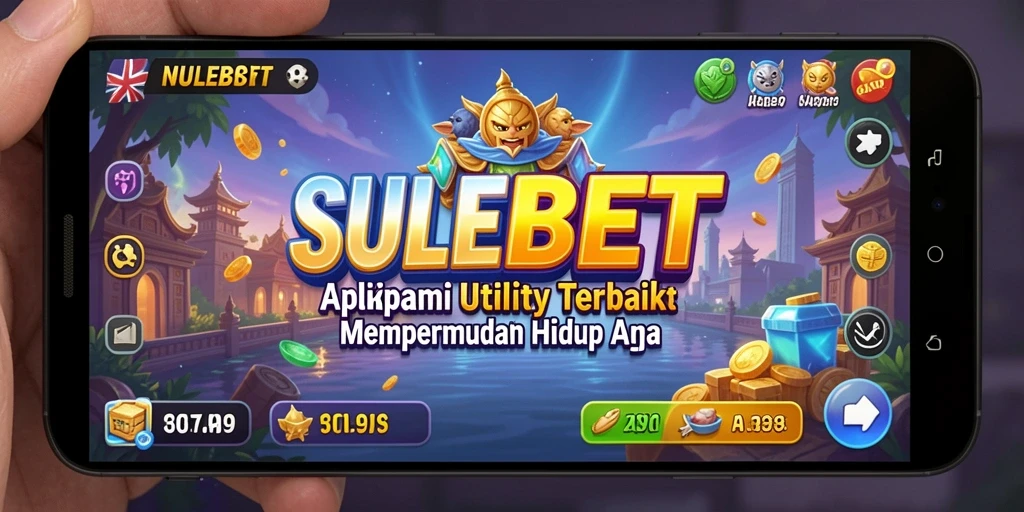 Tampilan screenshot aplikasi SULEBET yang menampilkan fitur-fitur Utility.