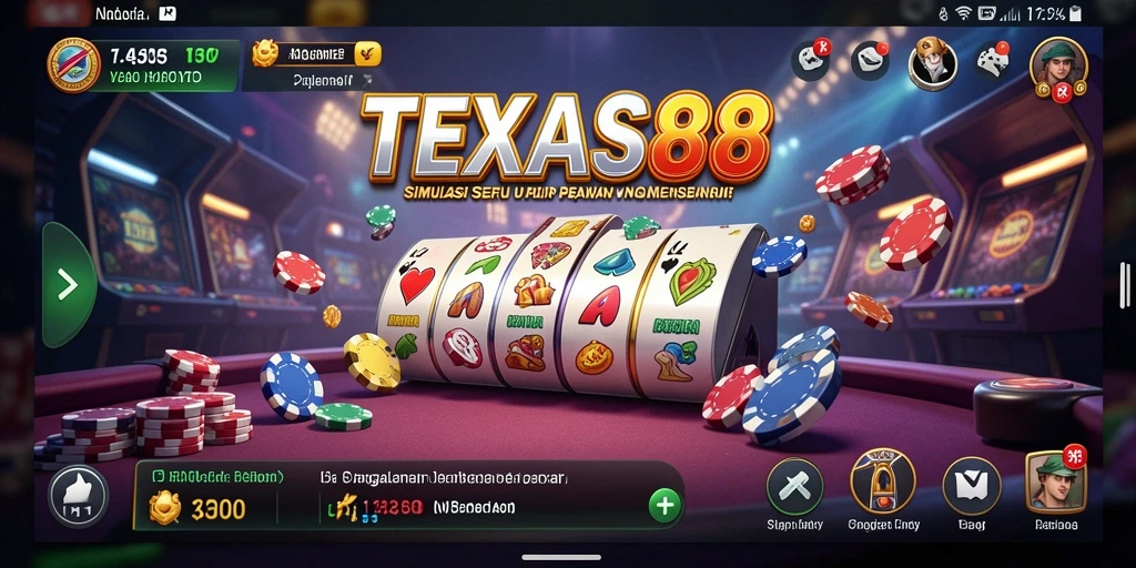 Tampilan aksi menarik dari gameplay TEXAS88 yang menggoda.