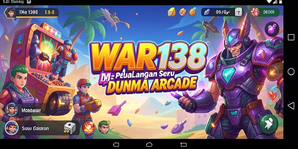 Gameplay seru dan grafis menarik dari WAR138.